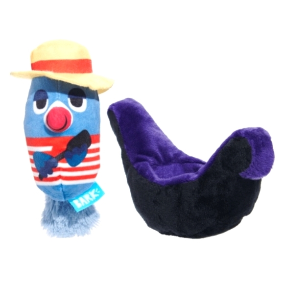 Toys Bark Box Dog Toy St. Barks Pigeon Two Pieces Plush Crinkle Squeaker 2 TOYS - Picture 2 of 10